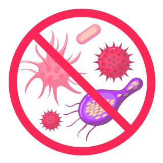 Vollständige Beseitigung von Parasiten
